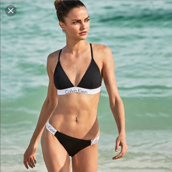 calvin klein 2 piece swimsuits